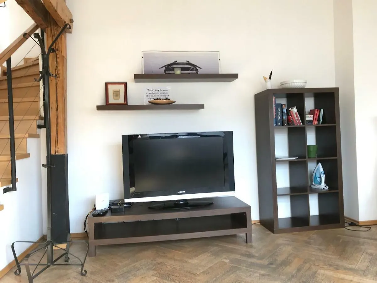 Penthouse Apartment In Vinohrady 프라하